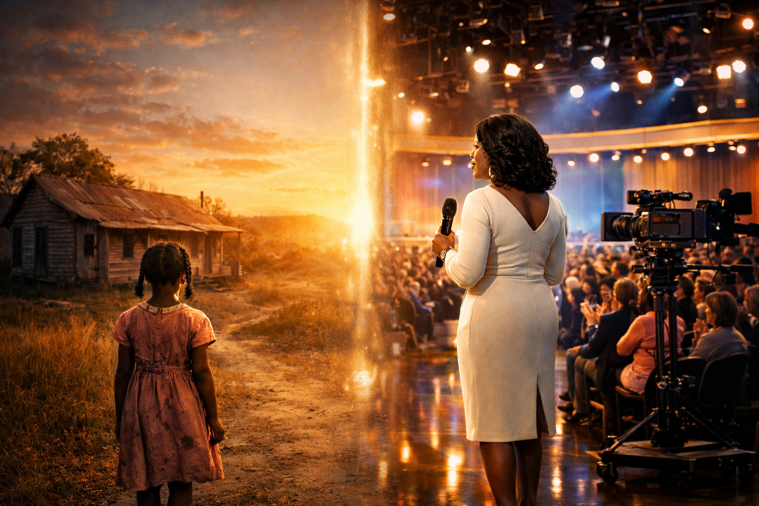 A História de Oprah Winfrey: De Infância Pobre a Uma das Mulheres Mais Ricas da Mídia